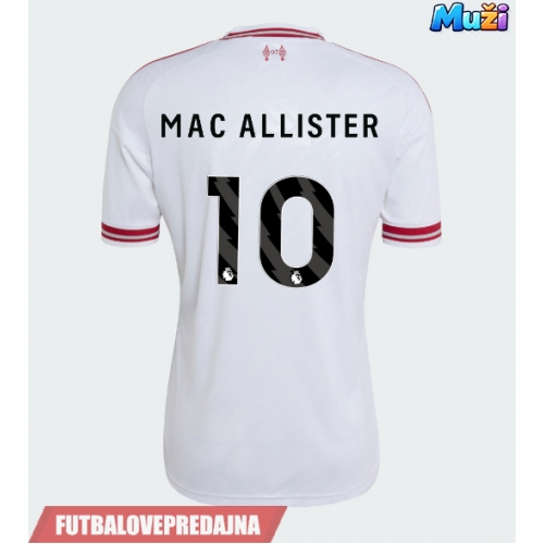 Lacne Muži Futbalové dres Liverpool Alexis Mac Allister #10 2026-27 Krátky Rukáv - Preč